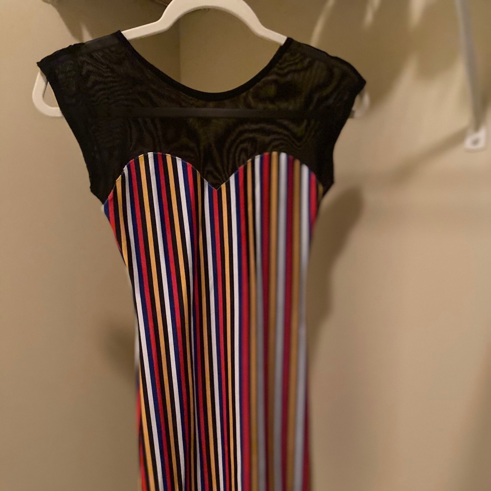 Striped American Apparel BodyCon Dress size Small